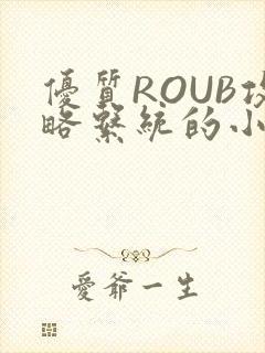 优质ROUB攻略系统的小说最新章节