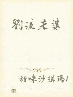 刘流老婆