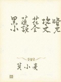 黑莲花攻略手册小说全文免费阅读笔趣阁