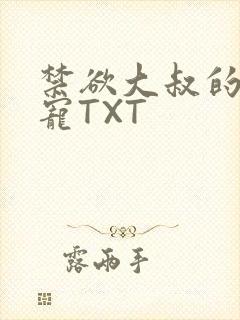 禁欲大叔的心尖宠TXT