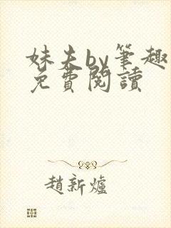 妹夫by笔趣阁免费阅读封面