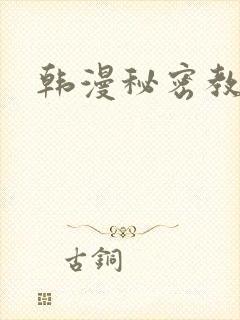 韩漫秘密教学封面