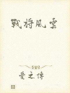 战将风云封面