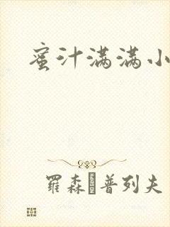 蜜汁满满小说