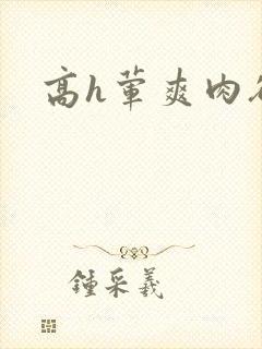 高h荤爽肉欲文