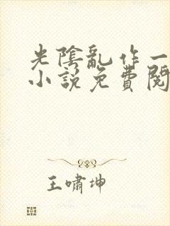 光阴乱作一团的小说免费阅读封面