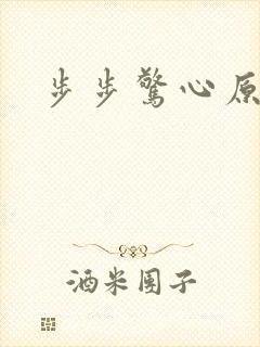 步步惊心原著