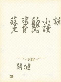 苏玥的小说全文免费阅读
