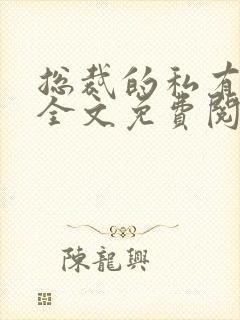 总裁的私有宝贝全文免费阅读