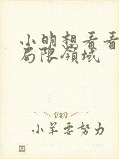 小明想看看永久局限领域
