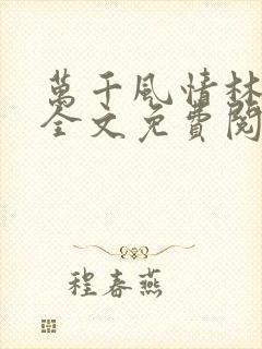 万千风情林小涛全文免费阅读封面