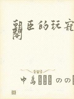 朝臣的玩宠笔趣阁封面
