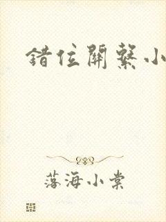 错位关系小说