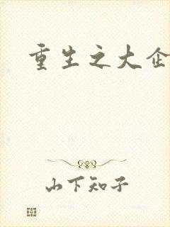 重生之大企业家