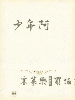 少年阿封面