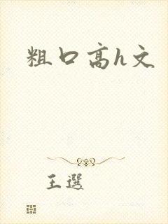 粗口高h文封面