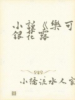 小说《乐可》金银花露