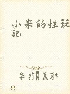 小米的性玩具日记封面