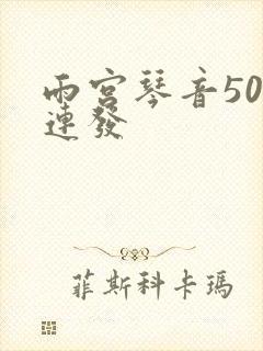 雨宫琴音500连发封面