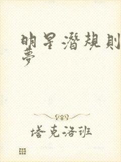 明星潜规则之皇梦
