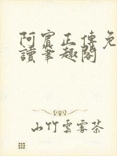 阿宾正传免费阅读笔趣阁