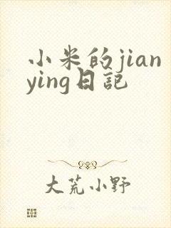 小米的jianying日记