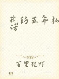 我的五年私奴生活封面