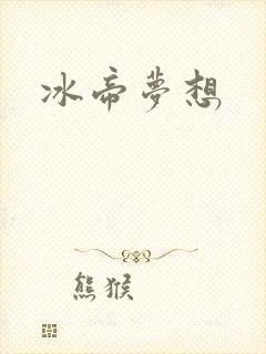 冰帝梦想封面
