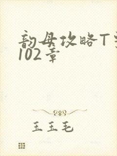 韵母攻略T系列102章封面