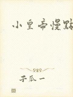 小皇帝慢点疼封面