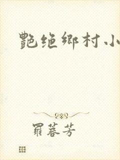 艳绝乡村小说封面
