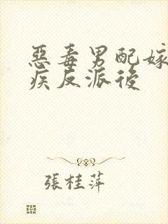 恶毒男配嫁给残疾反派后