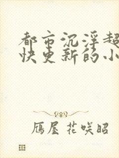 都市沉浮超前超快更新的小说