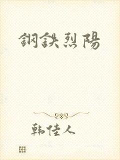 钢铁烈阳封面