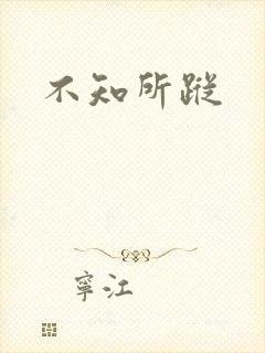 不知所踪封面
