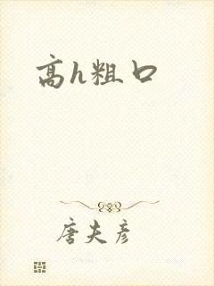 高h粗口