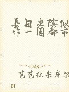 长日光阴似箭乱作一团都市言情