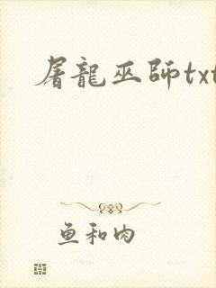 屠龙巫师txt封面