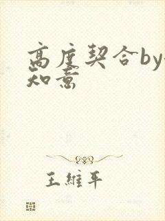 高度契合by洛知意封面