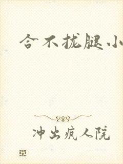 合不拢腿小说