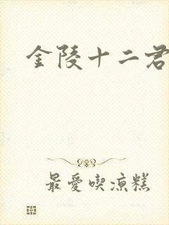 金陵十二君