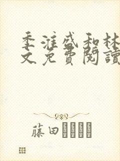 季淮盛和林栀全文免费阅读