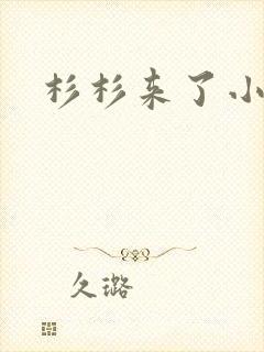 杉杉来了小说封面