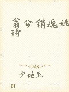 翁公销魂姚瑶琦琦