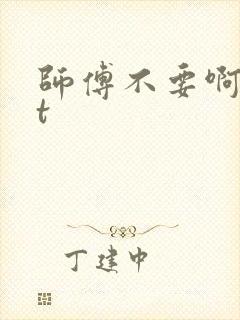 师傅不要啊txt