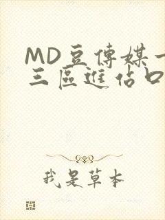 MD豆传媒一二三区进站口