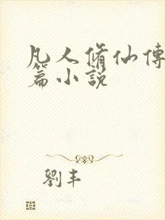 凡人修仙传人界篇小说