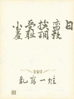 小受挨脔日常h羞耻调教封面