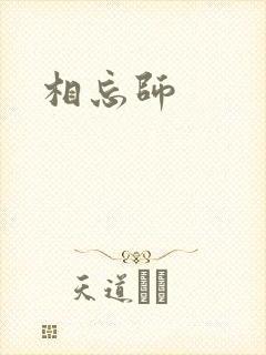 相忘师封面