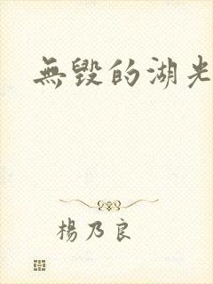 无毁的湖光封面